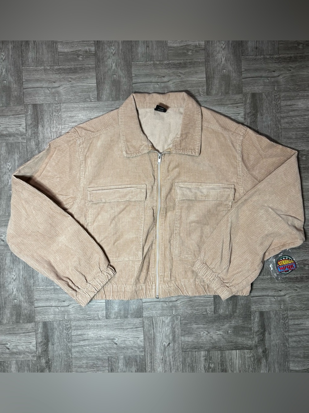 Netflix Stranger Things Corduroy Jacket No Boundaries Large(12-14)